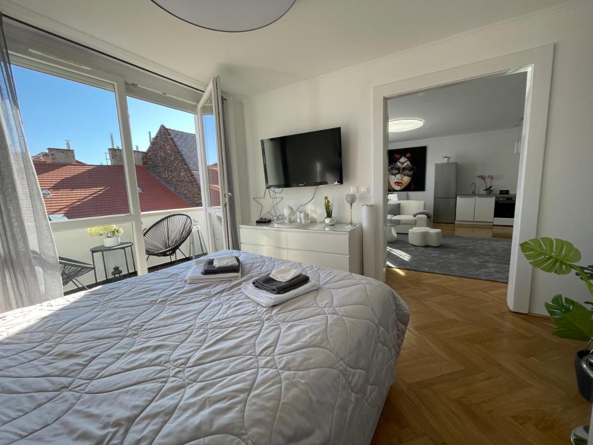 Budacastle Panoramic Luxurious Family Apt, Free Parking Included Boedapest Buitenkant foto
