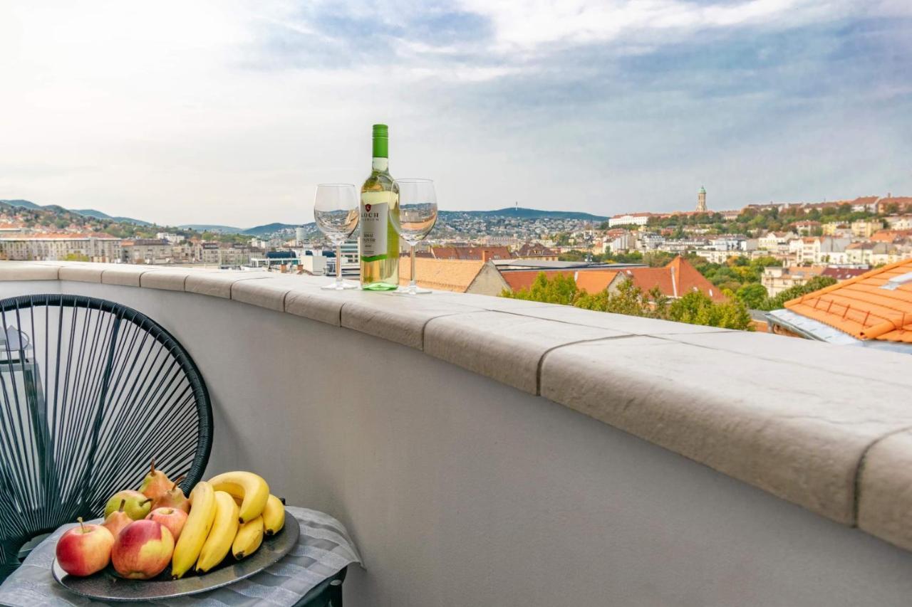 Budacastle Panoramic Luxurious Family Apt, Free Parking Included Boedapest Buitenkant foto
